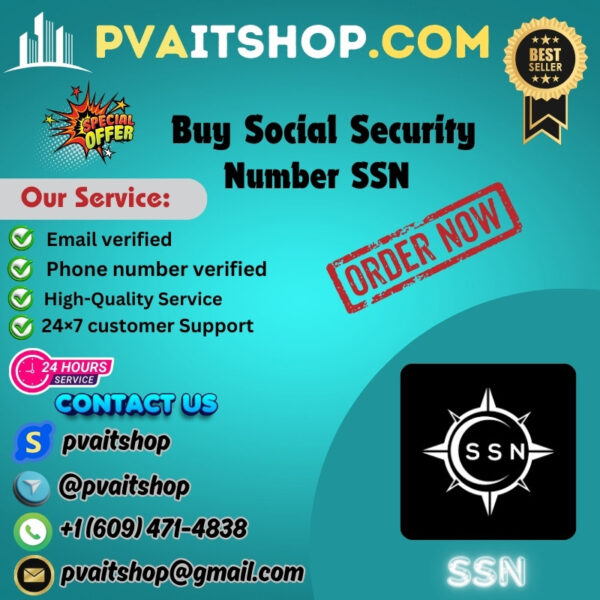 Buy Social Security Number SSN