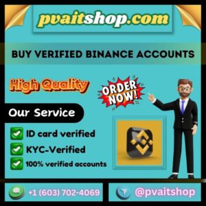 Buy Verified Binance Accounts