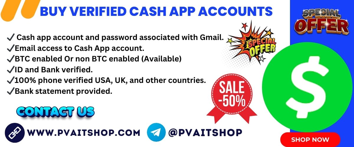 Buy Verified Cash app Accounts